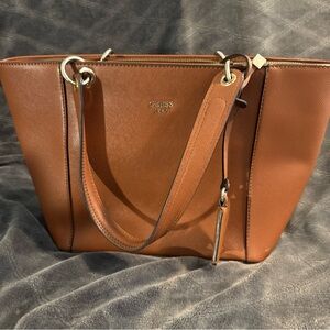 GUESS Brown Tote Bag